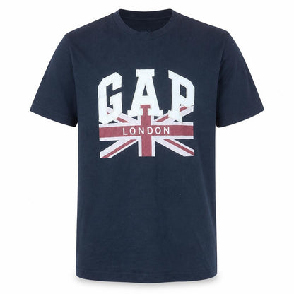 Gap Men's Blue London Graphic Cotton T-Shirt Size M