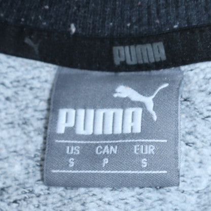Mens UK Size S Puma Black Pullover Sweatshirt