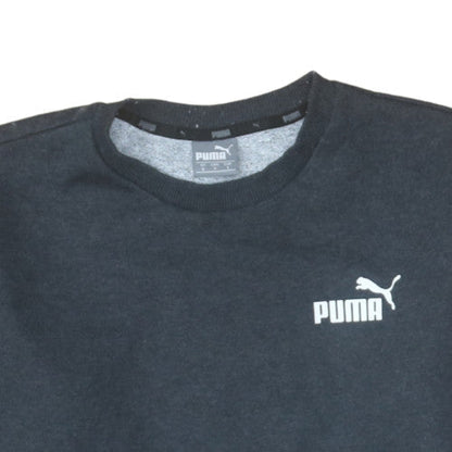 Mens UK Size S Puma Black Pullover Sweatshirt