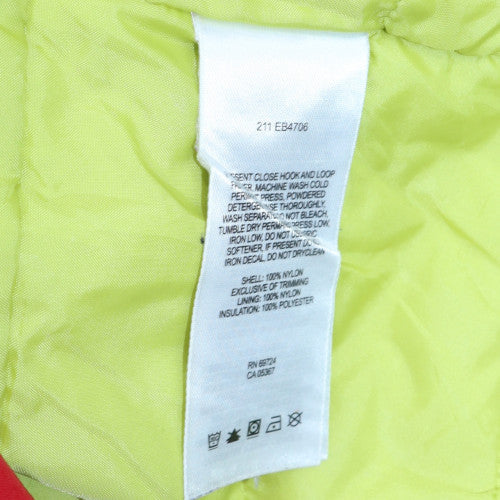 Columbia Women’s Red Waterproof Hooded Parka Jacket Size 14
