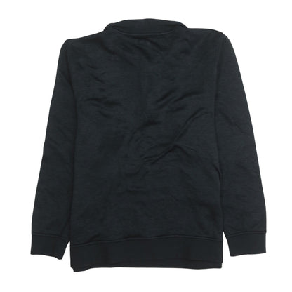 Mens UK Size XL Under Armour Black Henley Sweatshirt
