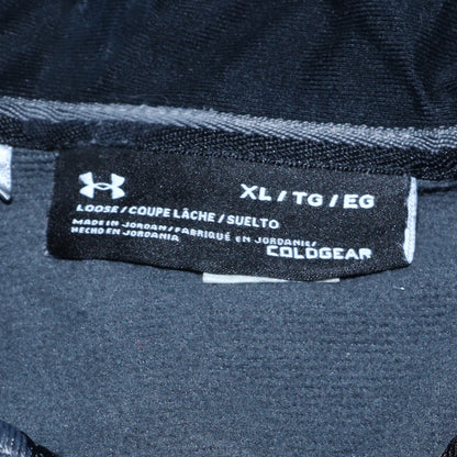Mens UK Size XL Under Armour Black Henley Sweatshirt