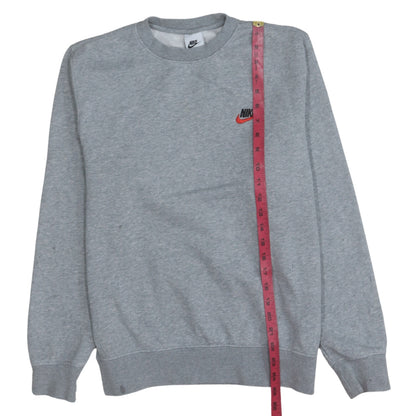 Mens UK Size S Nike Grey Pullover Sweatshirt