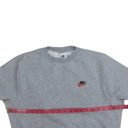 Mens UK Size S Nike Grey Pullover Sweatshirt