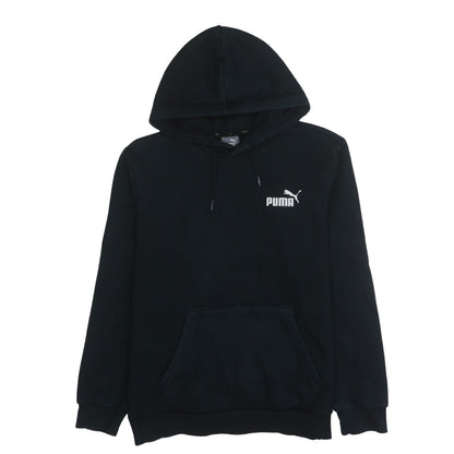 Mens UK Size S Puma Black Pullover Hoodie