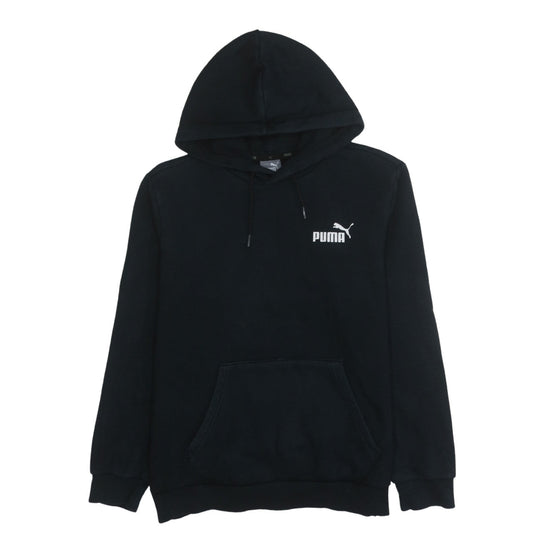 Mens UK Size S Puma Black Pullover Hoodie
