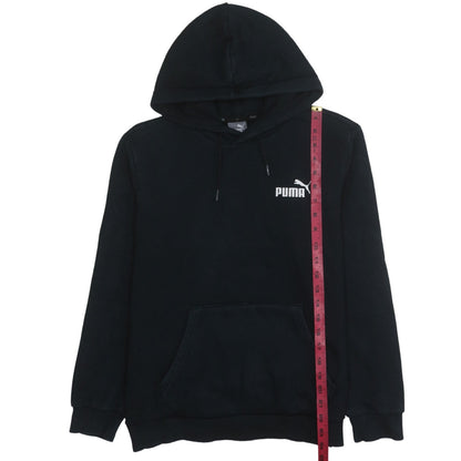 Mens UK Size S Puma Black Pullover Hoodie
