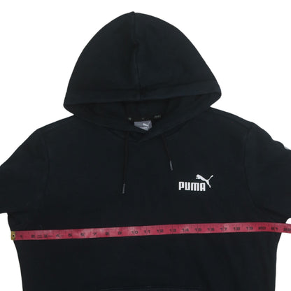 Mens UK Size S Puma Black Pullover Hoodie