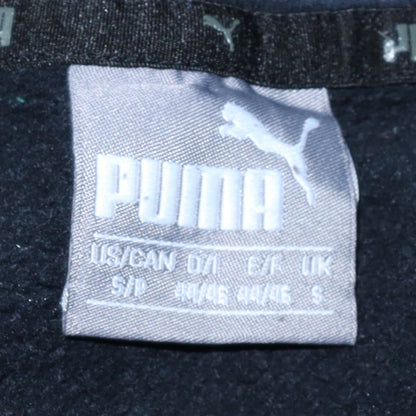 Mens UK Size S Puma Black Pullover Hoodie