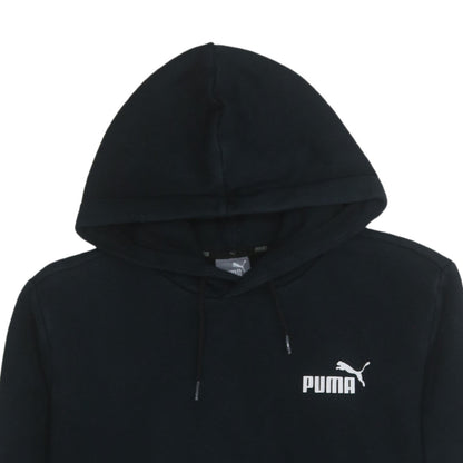 Mens UK Size S Puma Black Pullover Hoodie