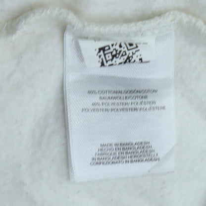 Fila Men’s White Pullover Sweatshirt Size S Logo Crew Neck Jumper