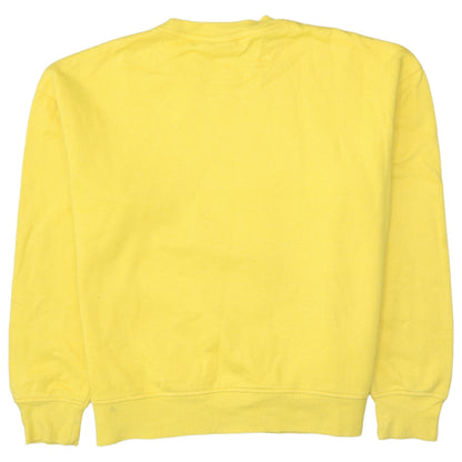 Womens UK Size XS Primark Yellow Pullover Sweatshirt