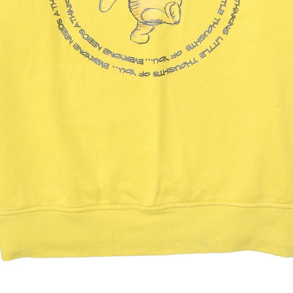 Womens UK Size XS Primark Yellow Pullover Sweatshirt