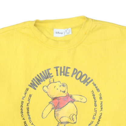 Womens UK Size XS Primark Yellow Pullover Sweatshirt