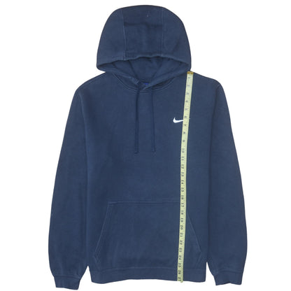 Mens UK Size L Nike Blue Pullover Hoodie