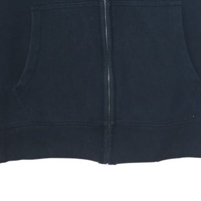 Mens UK Size XL GAP Black Full Zip Hoodie