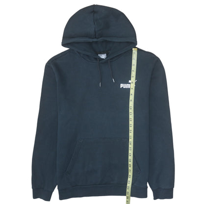 Mens UK Size M Puma Black Pullover Hoodie