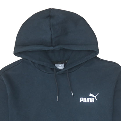 Mens UK Size M Puma Black Pullover Hoodie