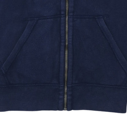 Mens UK Size S Ralph Lauren Blue Full Zip Hoodie