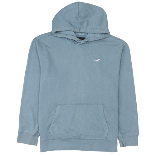 Mens UK Size XL Hollister Blue Pullover Hoodie