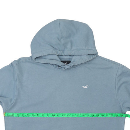 Mens UK Size XL Hollister Blue Pullover Hoodie