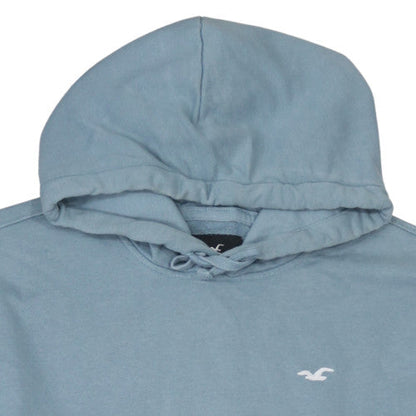 Mens UK Size XL Hollister Blue Pullover Hoodie