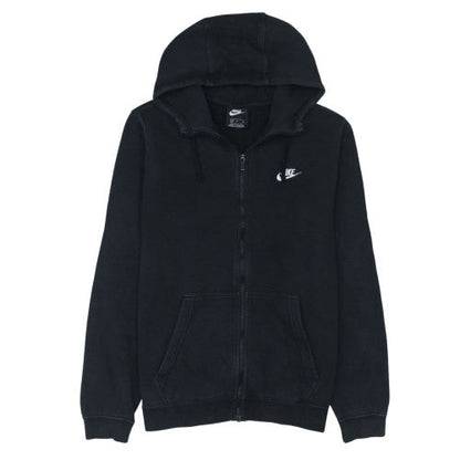Mens UK Size M Nike Black Full Zip Hoodie