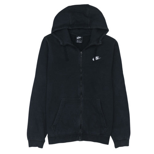 Mens UK Size M Nike Black Full Zip Hoodie