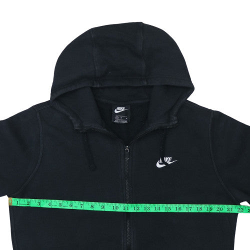 Mens UK Size M Nike Black Full Zip Hoodie