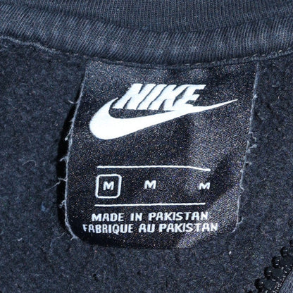 Mens UK Size M Nike Black Full Zip Hoodie