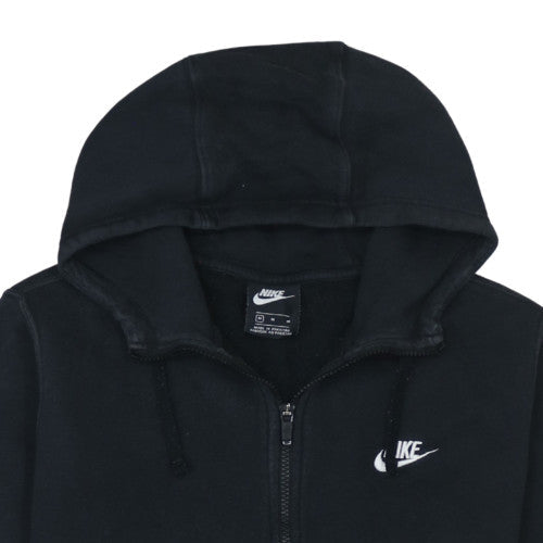 Mens UK Size M Nike Black Full Zip Hoodie