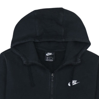 Mens UK Size M Nike Black Full Zip Hoodie
