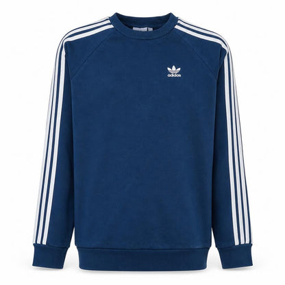 Mens UK Size XS Adidas Blue Pullover Sweatshirt