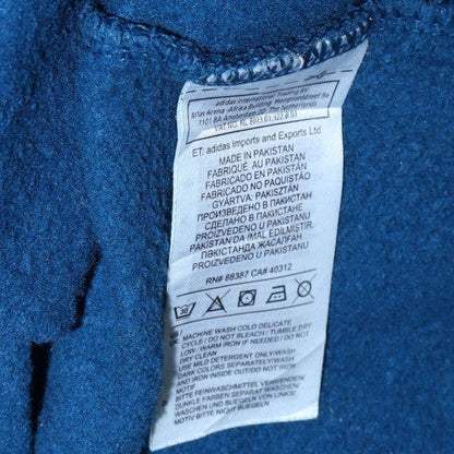 Mens UK Size XS Adidas Blue Pullover Sweatshirt