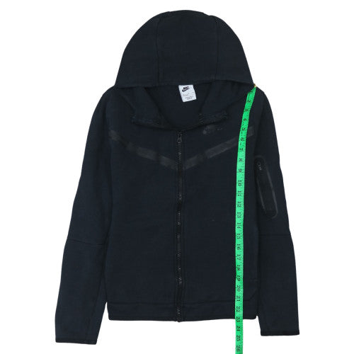 Teens UK Size XL Nike Black Full Zip Hoodie