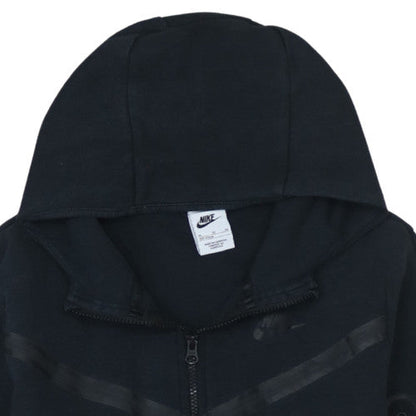 Teens UK Size XL Nike Black Full Zip Hoodie