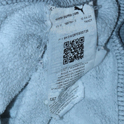 Mens UK Size M Puma Grey Pullover Hoodie