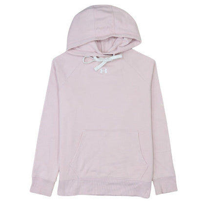 Womens UK Size S Under Armour Pink Pullover Hoodie