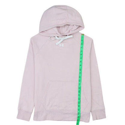 Womens UK Size S Under Armour Pink Pullover Hoodie