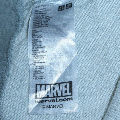 Mens UK Size S Uniqlo Grey Pullover Hoodie