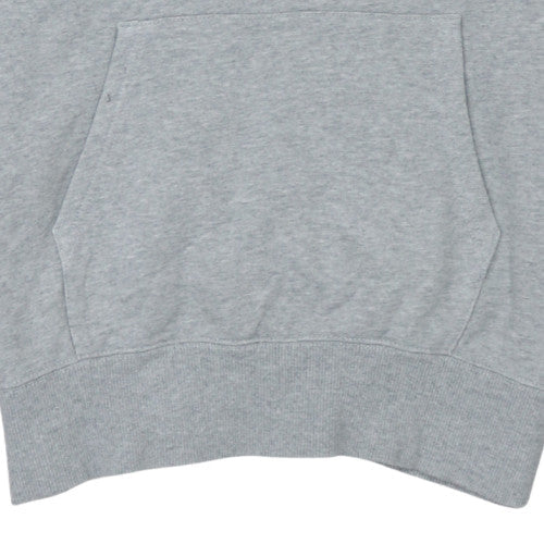 Mens UK Size S Uniqlo Grey Pullover Hoodie