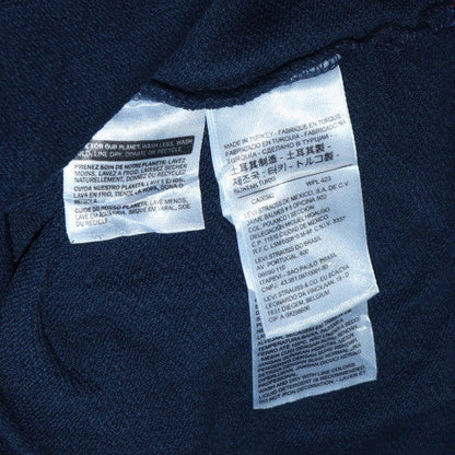 Mens UK Size L Levi's Blue Pullover Hoodie