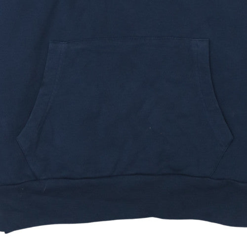 Mens UK Size L Levi's Blue Pullover Hoodie