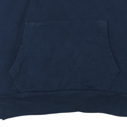 Mens UK Size L Levi's Blue Pullover Hoodie