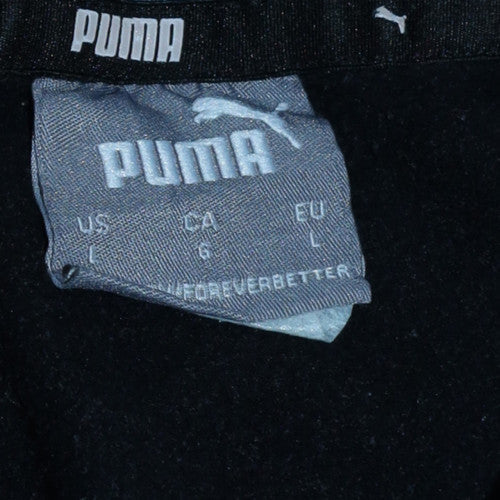 Mens UK Size L Puma Grey Pullover Hoodie