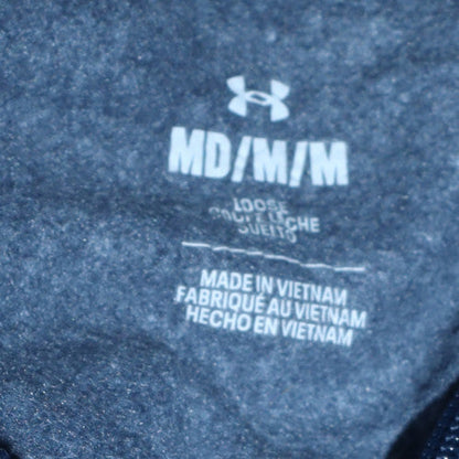 Mens UK Size M Under Armour Blue Pullover Sweatshirt