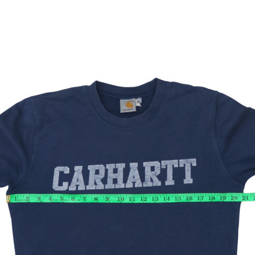Mens UK Size S Carhartt Blue Pullover Sweatshirt