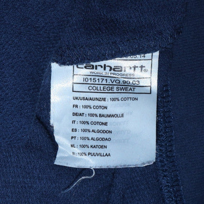 Mens UK Size S Carhartt Blue Pullover Sweatshirt