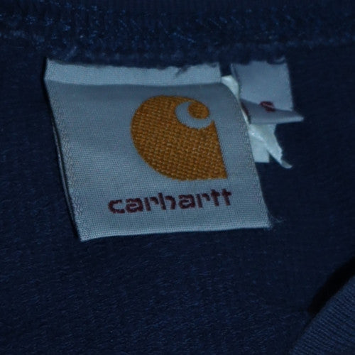 Mens UK Size S Carhartt Blue Pullover Sweatshirt