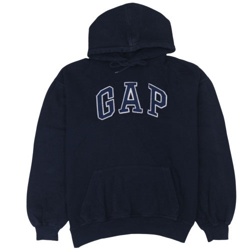 Mens UK Size M GAP Blue Pullover Hoodie